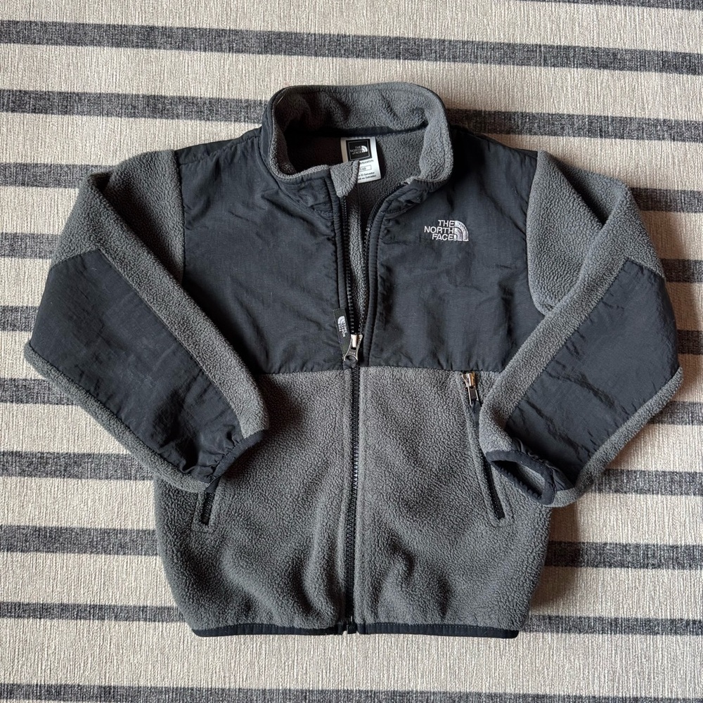 The North Face Gray Denali Fleece Jacket